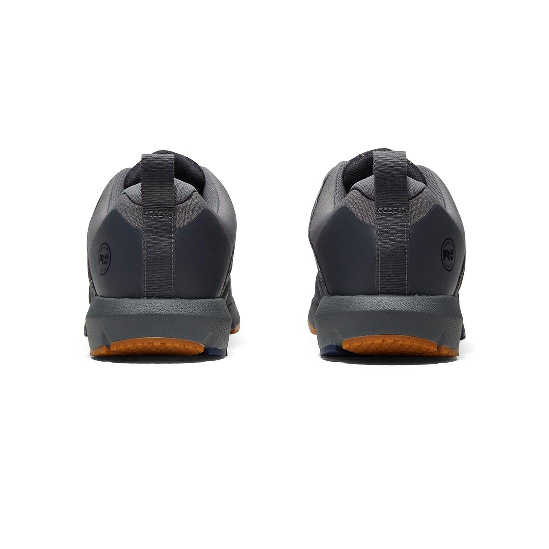 Radius Composite Toe Work Shoes for Men - Lightweight Safety Boots, Slip Resistant, Electrical Hazard Protection - Blue Grey - Ideal for Construction, Warehouse & Industrial Work