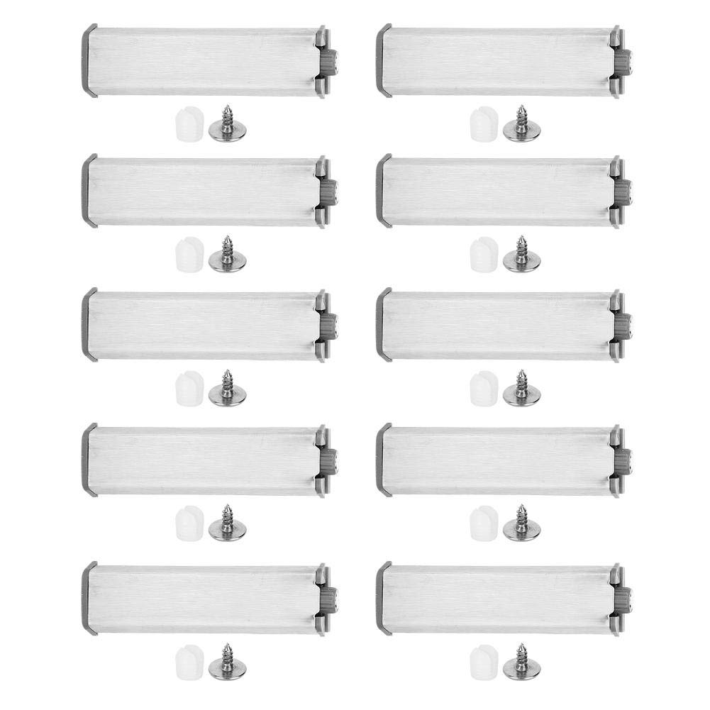 10Pcs Magnetic Door Latch Damper - Strong Hold Cabinet & Drawer Closet Accessories for Smooth Quiet Closing | Perfect for Furniture, Cupboards, Wardrobes & Home Organization