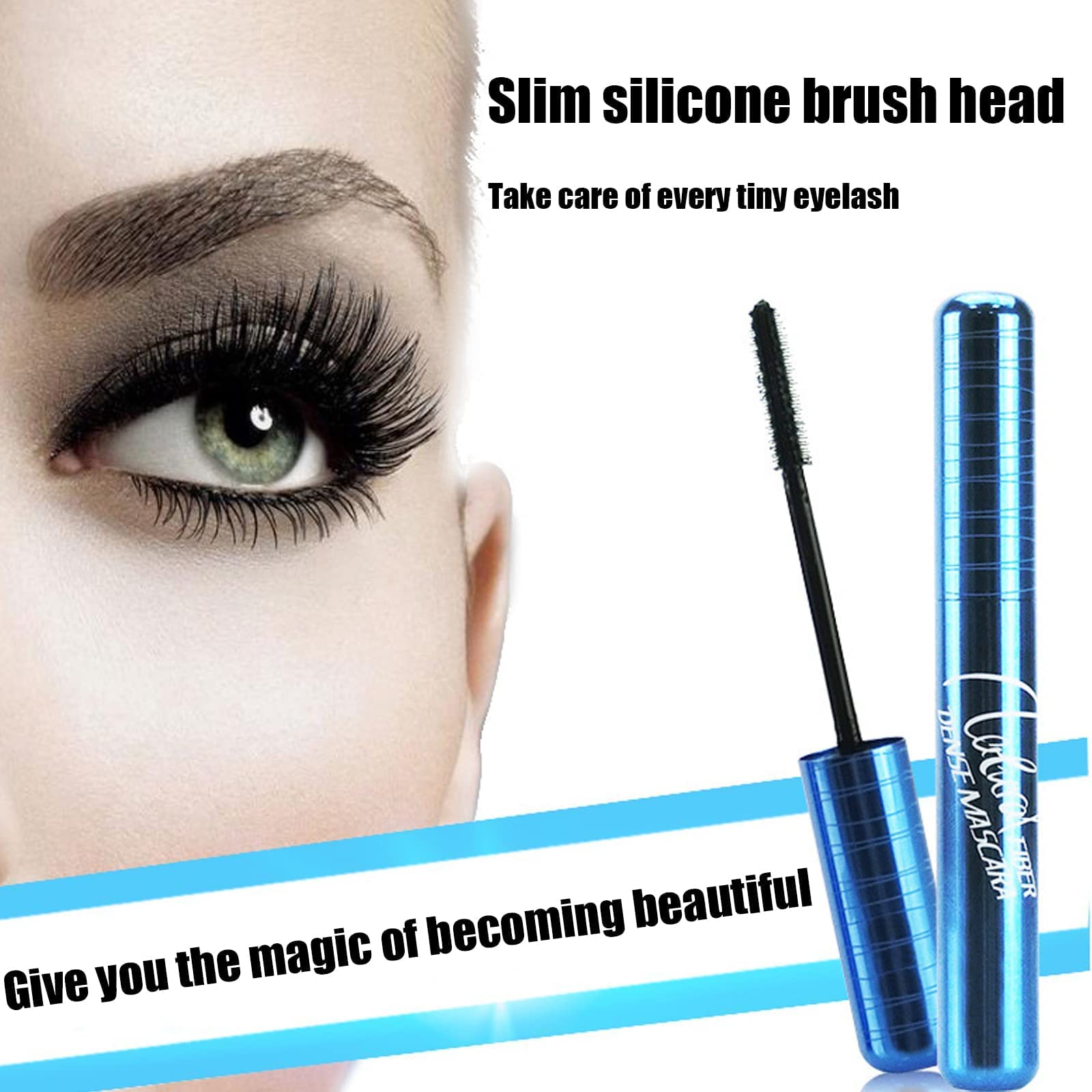 Primelash Hypoallergenic Mascara for Mature Women & Seniors - Lengthening, Strengthening Formula for Thinning Lashes & Sensitive Eyes (3-Pack) | Perfect for Daily Use, Special Occasions & Age-Defying Makeup Looks
