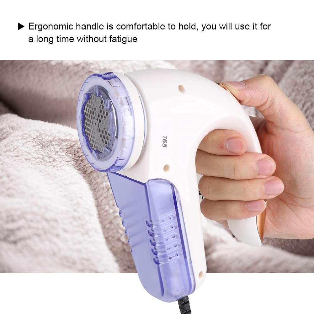 Electric Fabric Shaver & Lint Remover for Clothes, Sweaters, Blankets, Couches - Reusable Fuzz Shaver for Pants, Socks & Furniture - Perfect for Home, Travel & Wardrobe Maintenance