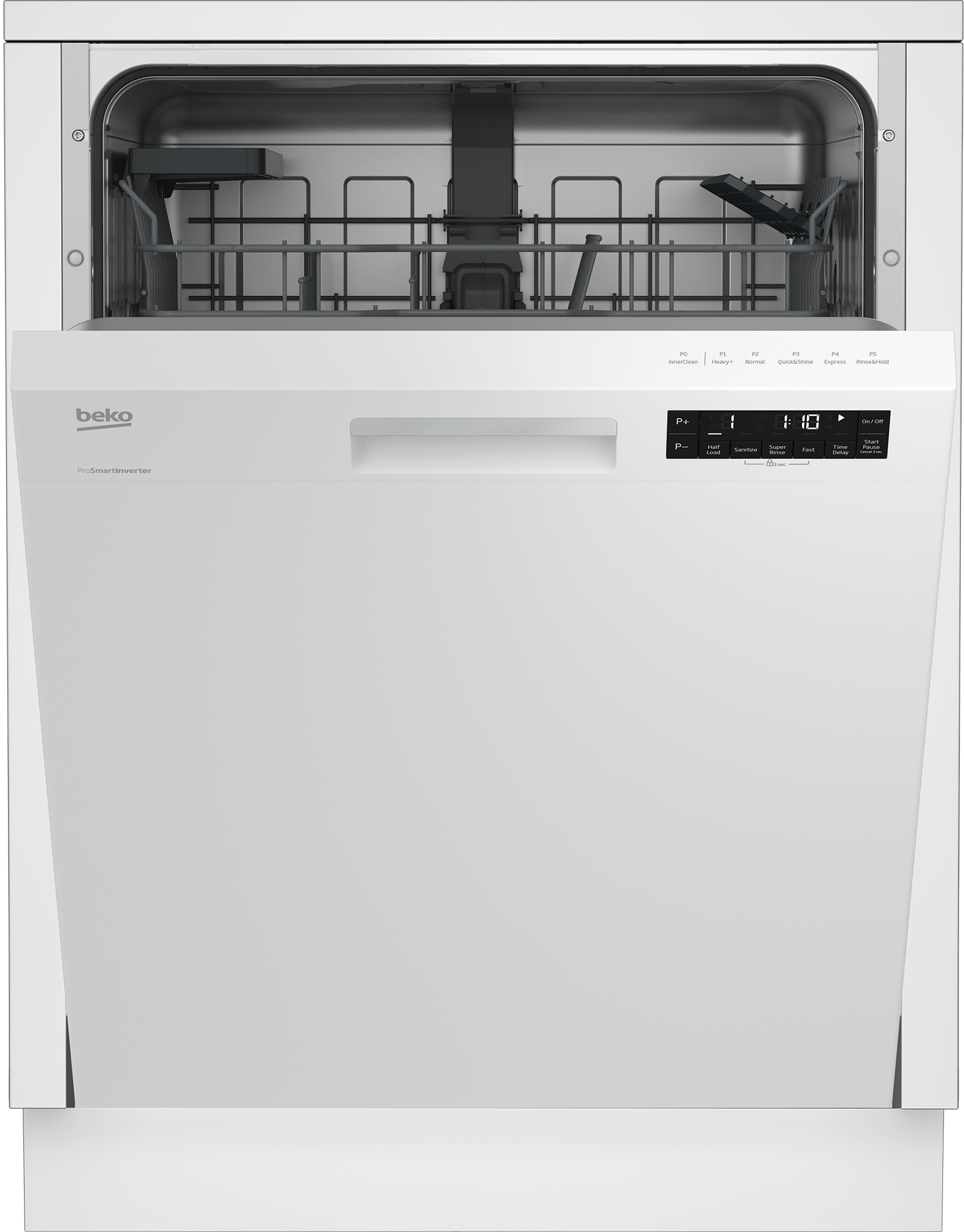 Beko DUT25401WHW 14 Place Settings Tall Tub Dishwasher - Energy Efficient, Quiet Operation for Large Families | Perfect for Kitchens with Heavy Dishwashing Needs