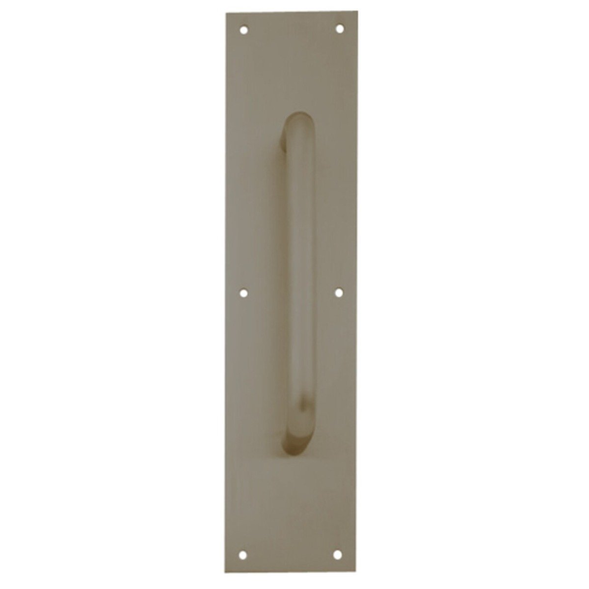 Ives 8302 6 US10B 4X16 Pull Plate - 6 CTC, 3/4