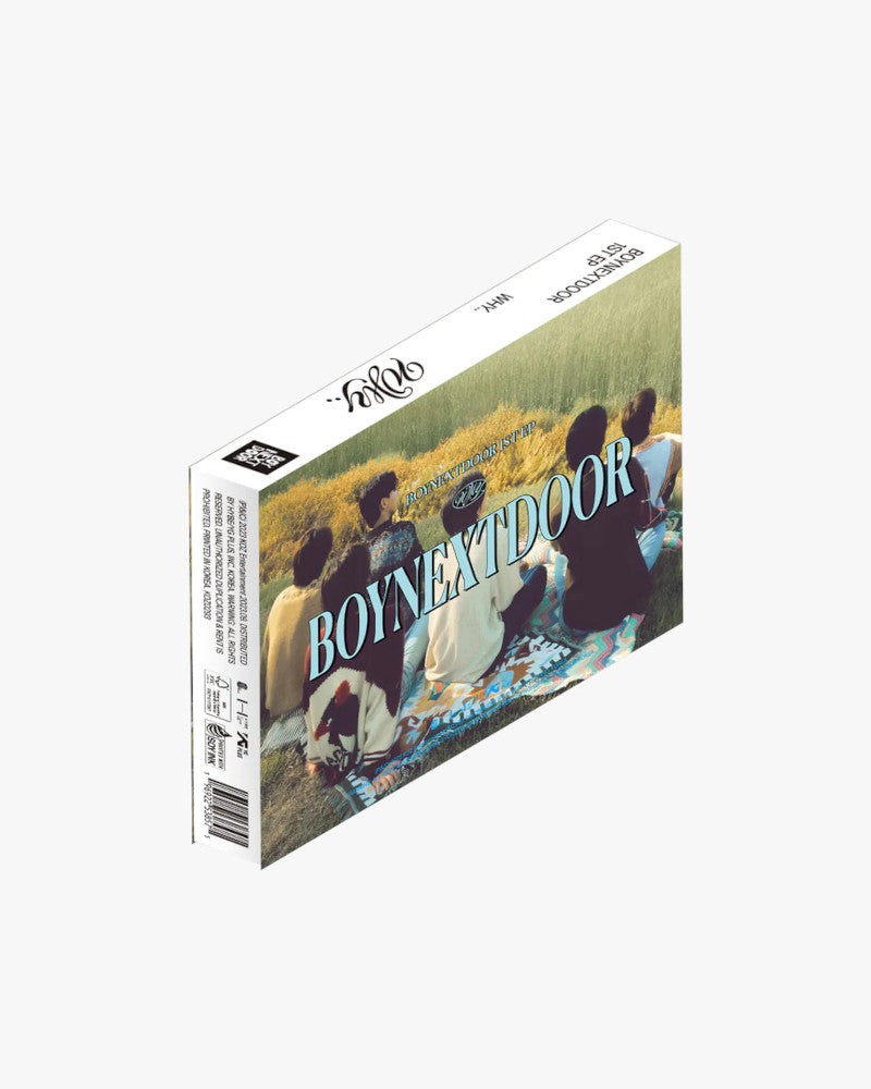 BOYNEXTDOOR 1ST MINI ALBUM [WHY..] (2 Versions) - K-Pop Collectible CD for Fans | Perfect for Gift Giving & Music Collections