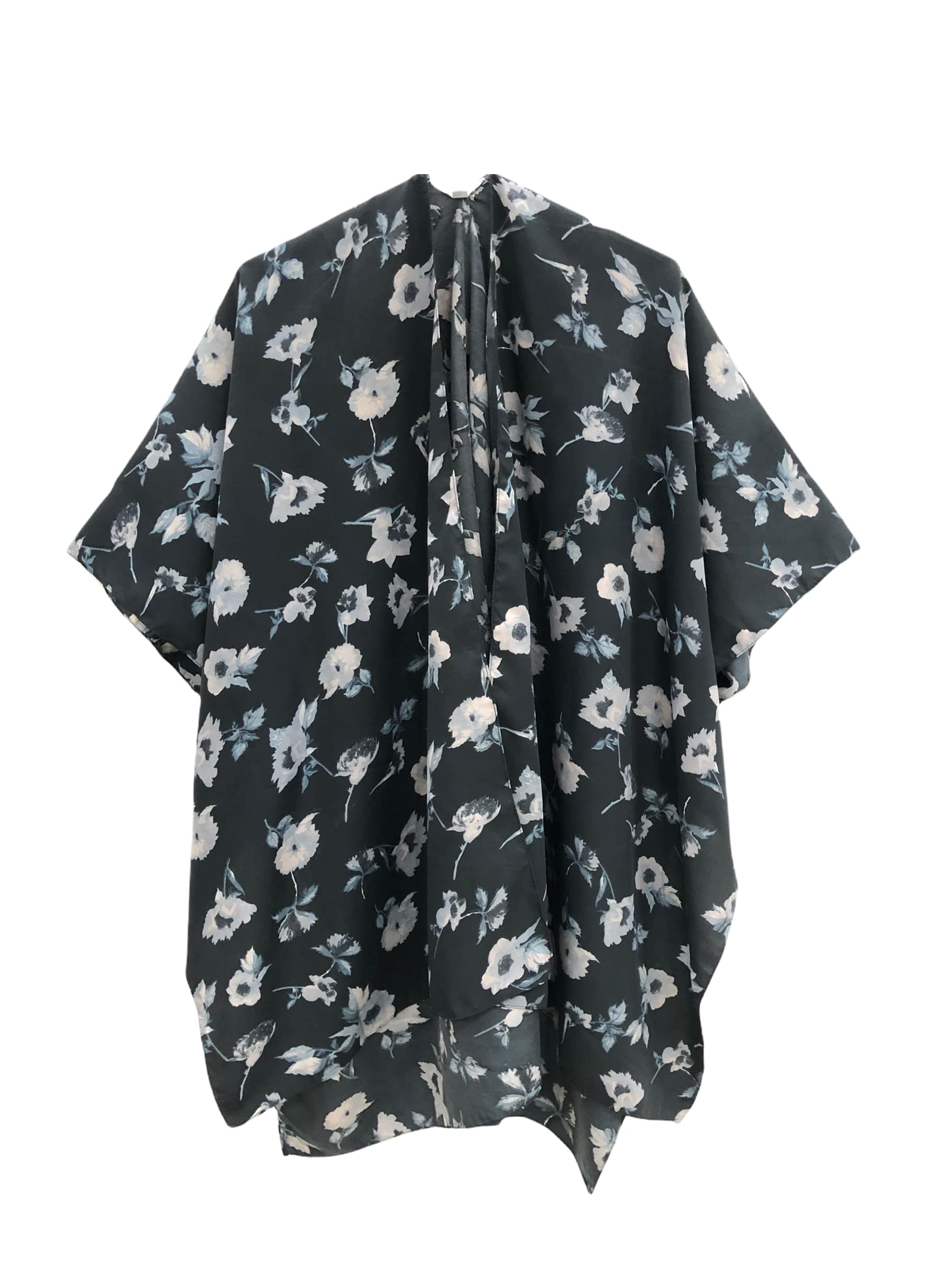 Women's Floral Kimono Cardigan Cover Up - Lightweight Beach Swimsuit Coverup with Bohemian Print for Summer Vacation, Pool Party & Resort Wear