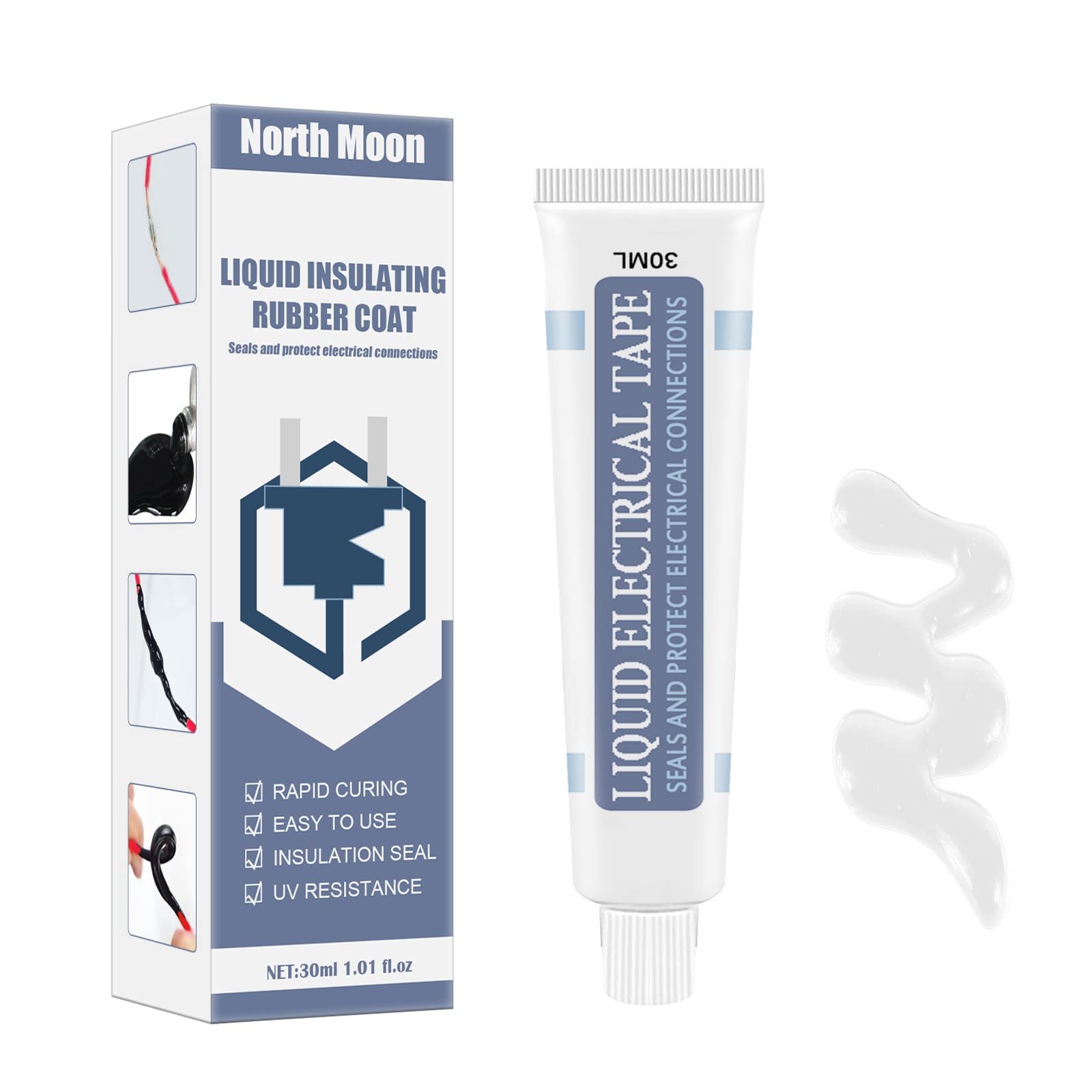 Waterproof Insulating Sealant 30ML - Battery Circuit Glue for Home & DIY Projects
