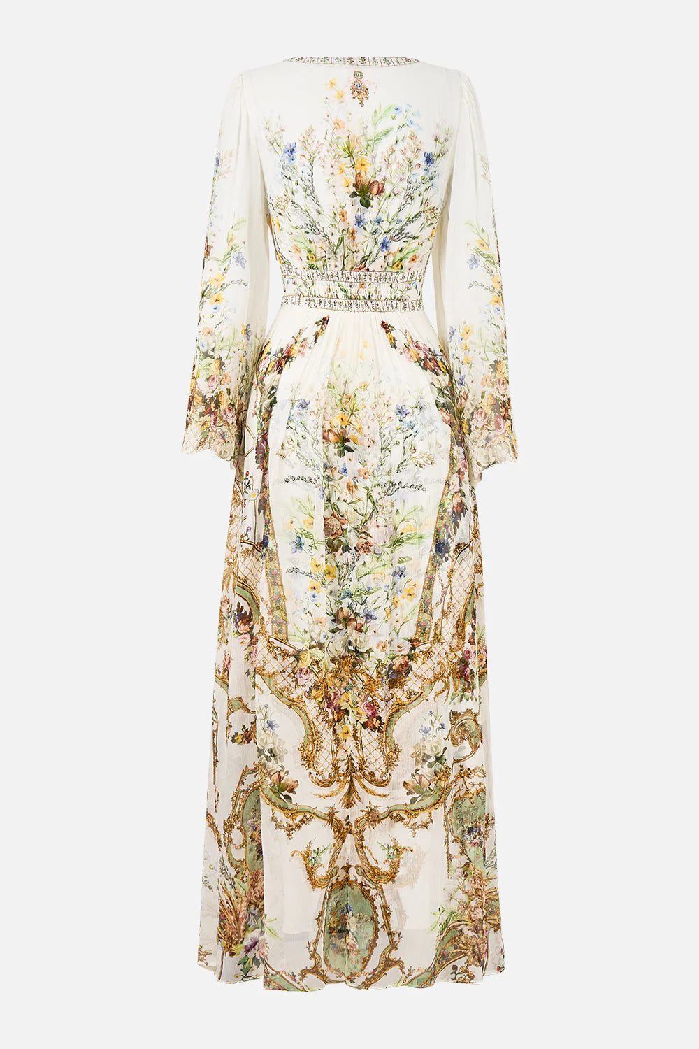 Flared Sleeve Dress - Elegant Women's Party & Evening Gown | Perfect for Weddings, Cocktail Parties & Date Nights