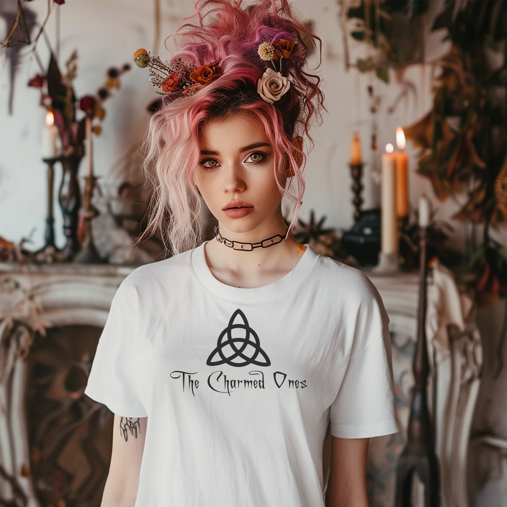 The Charmed Ones T-Shirt | Vintage TV Show Inspired Graphic Tee | Perfect for Fans, Cosplay & Casual Wear