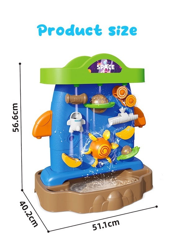 Best Water Play Tower for Kids - Outdoor Splash & Climb Activity Toy for Backyard Fun - Perfect for Summer Playdates & Pool Parties
