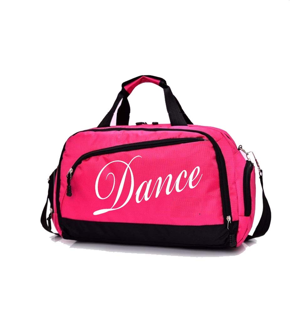 Women's Ballet Dance Duffle Bag - Large Capacity Gym Bag for Dance Class, Yoga, Fitness - Perfect for Ballet, Jazz, Contemporary Dance Practice