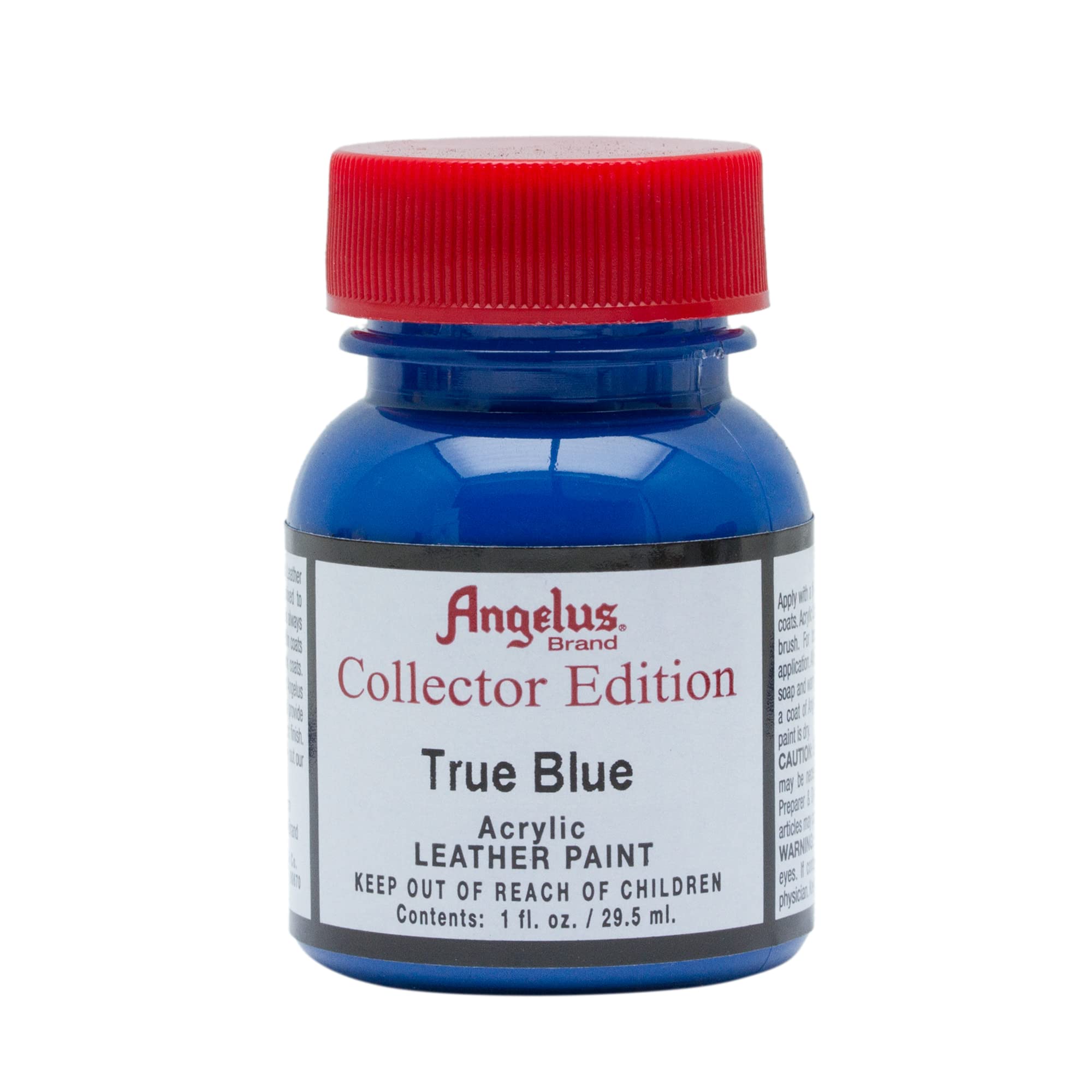 Angelus Collector Edition Leather Paint - True Blue | Premium Leather Dye for Shoes, Bags & Accessories | Perfect for Customization & Restoration Projects
