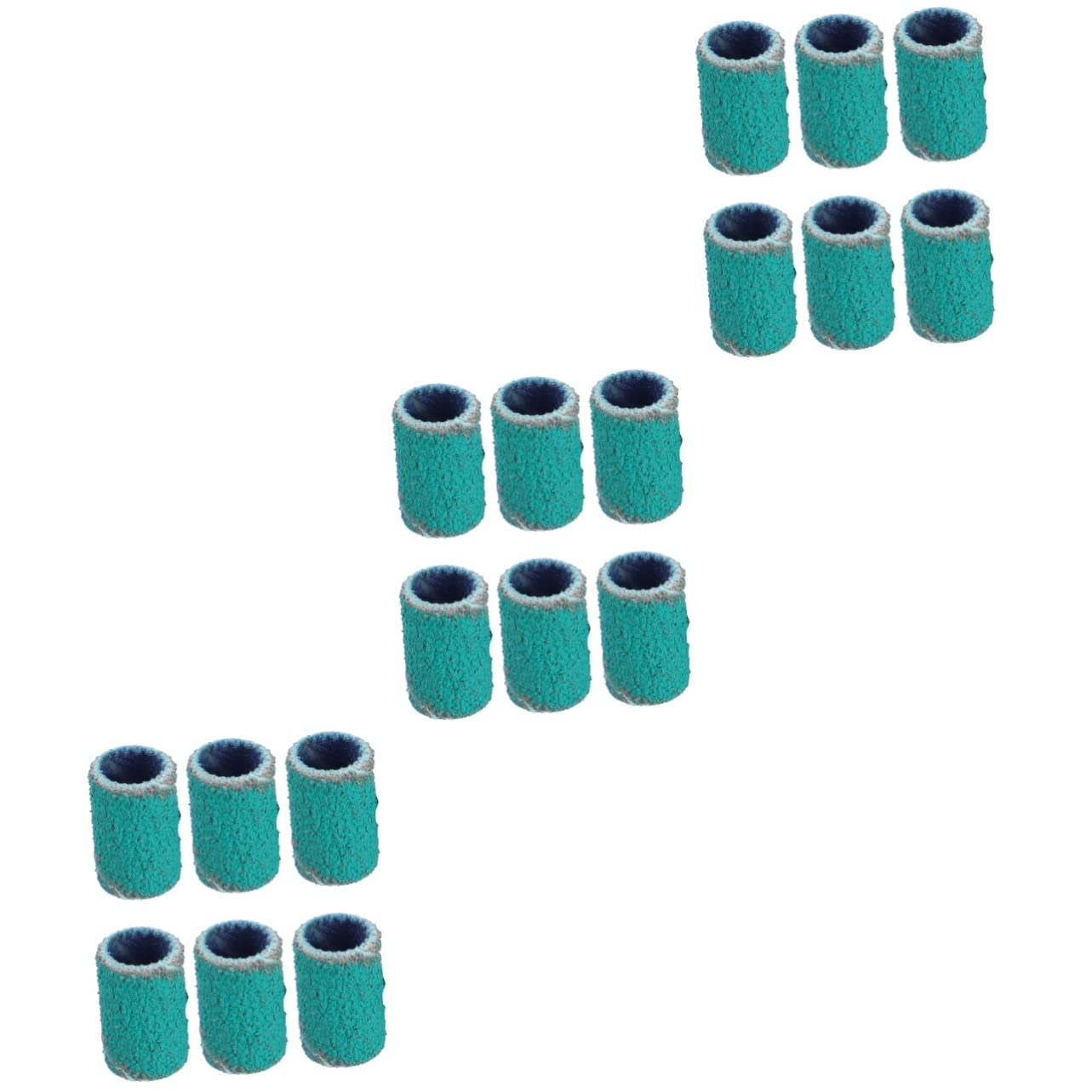 Minkissy 3 Sets Nail Art Sanding Bands (100pcs x 3) - Professional Nail Drill Accessories for Manicure, Pedicure & Nail Grinding | Perfect for Salon, Home Use & DIY Nail Art