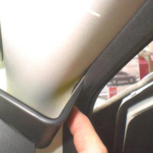 ClicOn No Holes Right Hand Dash Mount for Nissan Pulsar (2013-2019) - Secure Phone Holder for Hands-Free Navigation & Driving Safety