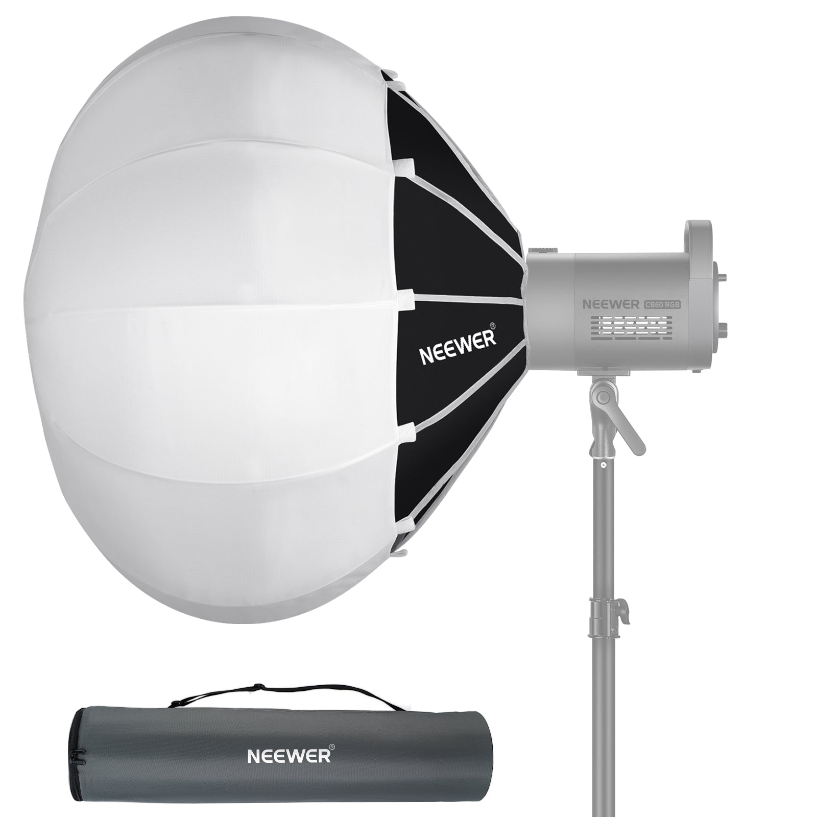 NEEWER NS50L/NS65L/NS90L Quick Release Lantern Softbox for Photography Lighting - Perfect for Studio, Portrait, and Product Photography