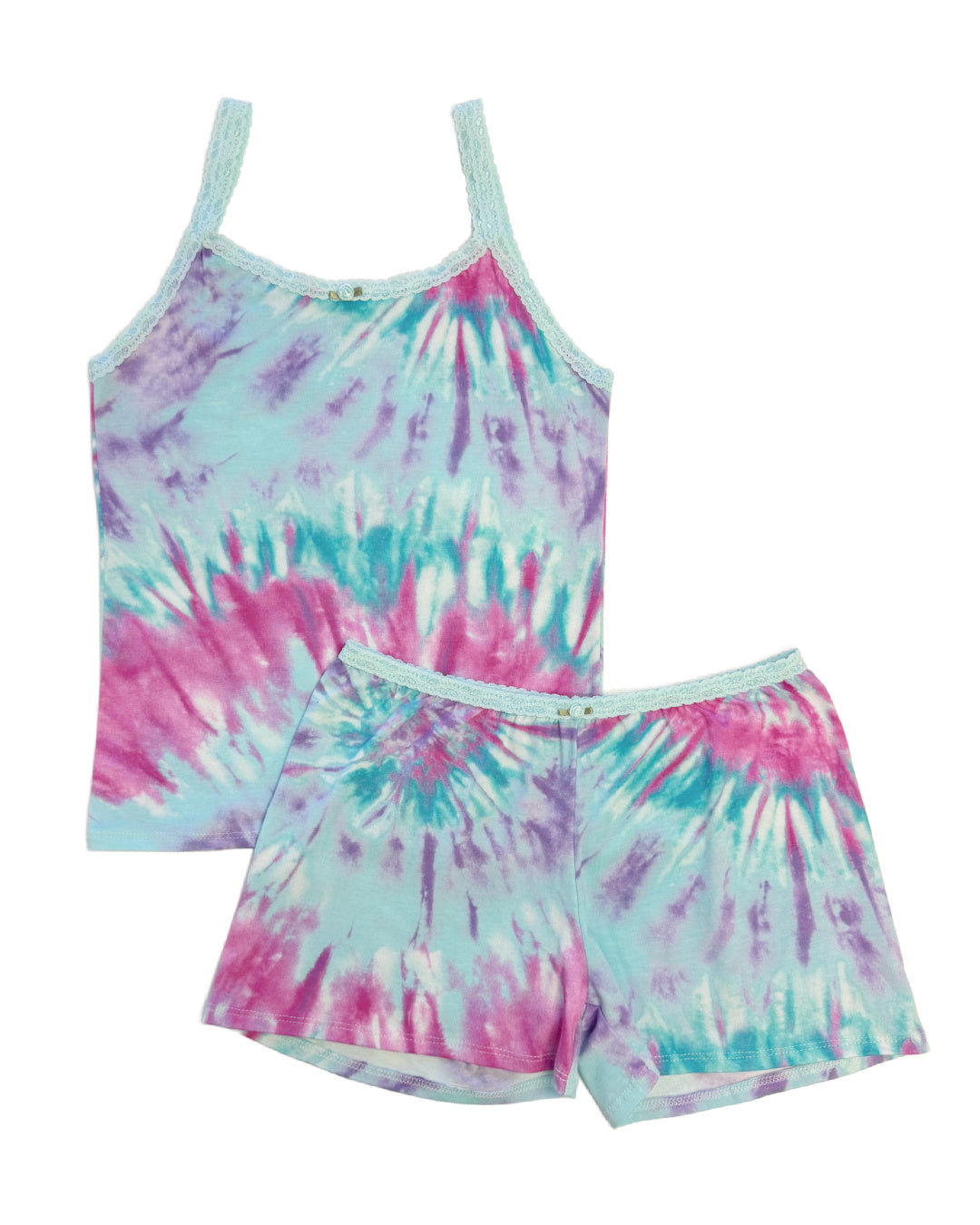 Trendy Juniors Cami & Shorts Set - Comfortable & Stylish Outfit for Teens - Perfect for Summer, Beach, and Casual Wear