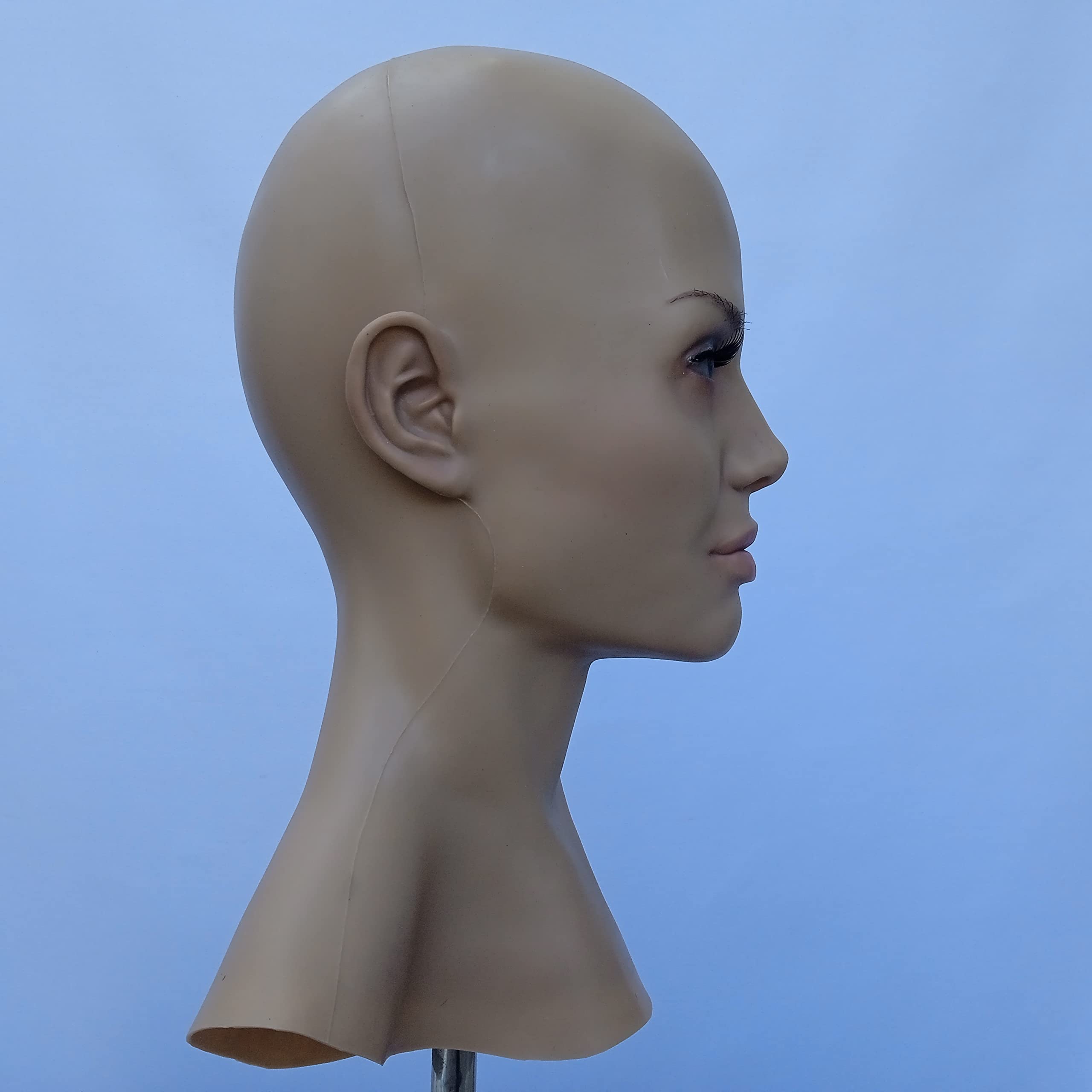 Beauty Silicone Mask for Halloween Party - Realistic Face Cover for Costume, Cosplay & Spooky Events