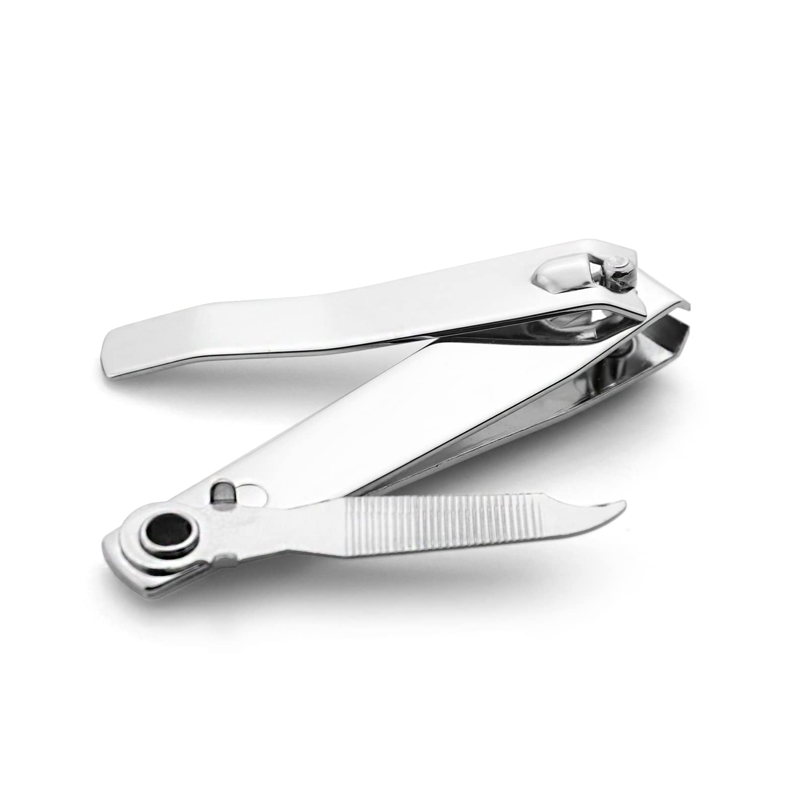 Premium Stainless Steel Nail Clippers with Nail File - Heavy Duty Bulk Pack (100 PCS) - Individually Wrapped for Hygiene - Perfect for Shelters, Hotels, Airbnbs & Travel Essentials - 2.7 Inch Professional Grooming Tools