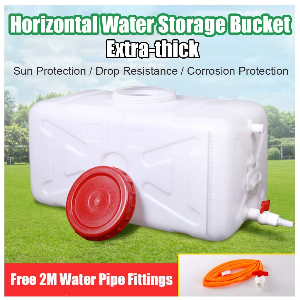 50L/100L/150L/200L Portable Water Storage Tank - Outdoor Camping & Hiking Water Container Jug for Emergency, RV, Travel & Survival Water Supply