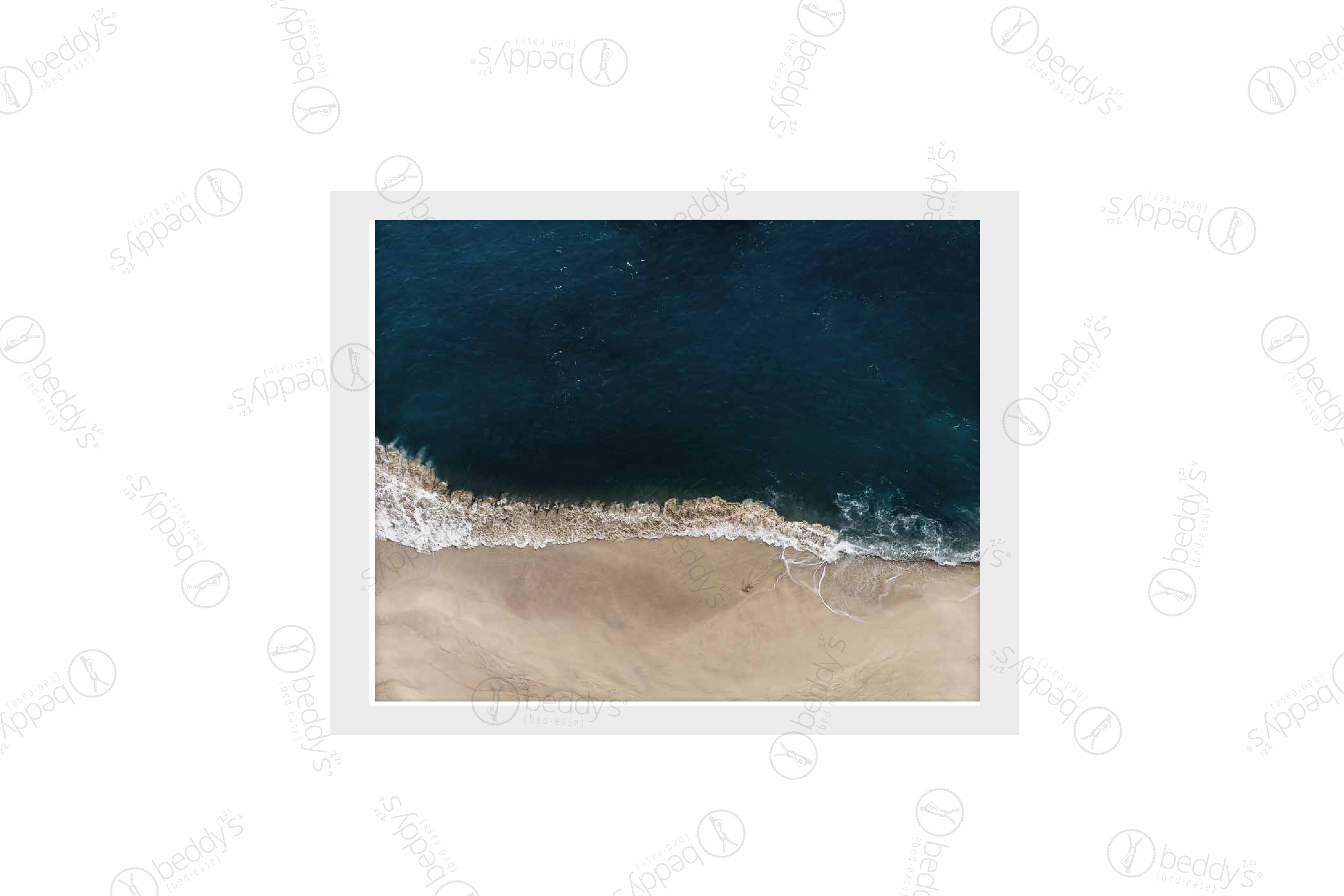 Blue Lagoon Digital Art Print Download - Tropical Beach Wall Decor for Home, Office & Gifts | Perfect for Living Rooms, Bedrooms & Coastal Themed Spaces
