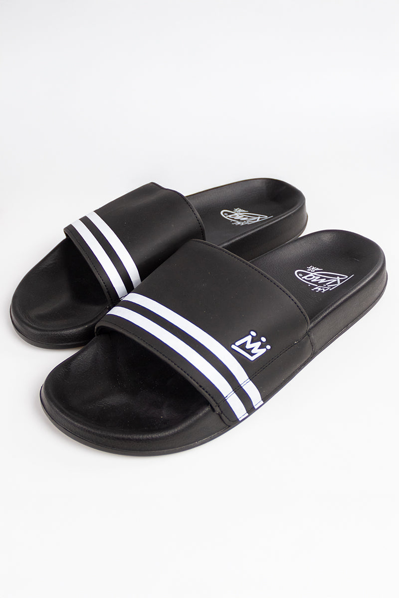 Ojotas King Of Art Unisex Black Sandals - Comfortable & Stylish Flip Flops for Beach, Pool, and Summer Outings