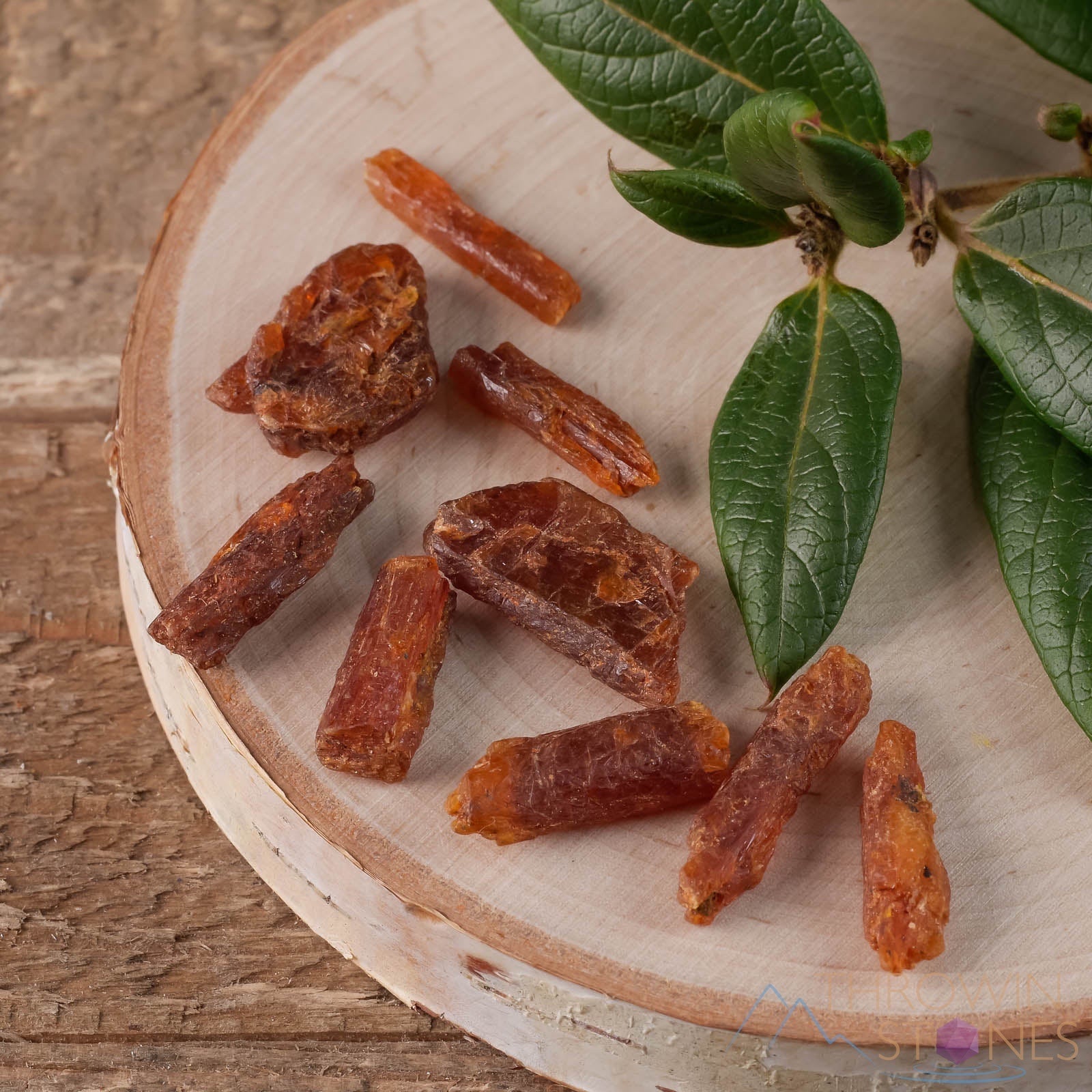 Raw Gemmy Orange KYANITE Crystal Chips - Small Natural Crystals for Jewelry Making, Healing Stones, Mineral Collection & DIY Crafts (E0786) | Perfect for Wire Wrapping, Crystal Grids & Spiritual Healing