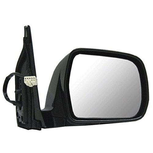 Toyota Highlander 2001-2007 Power Heated Black Manual Folding Right Side Rear View Mirror Replacement - Perfect for Winter Driving & Enhanced Visibility