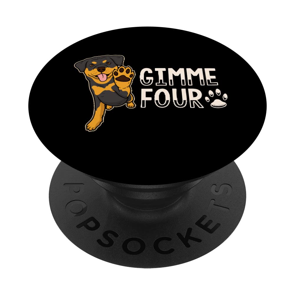 Rottweiler Dog Lover PopSockets Swappable PopGrip - Cute Rottie Design for Dog Owners | Perfect for Phones, Tablets & Daily Use