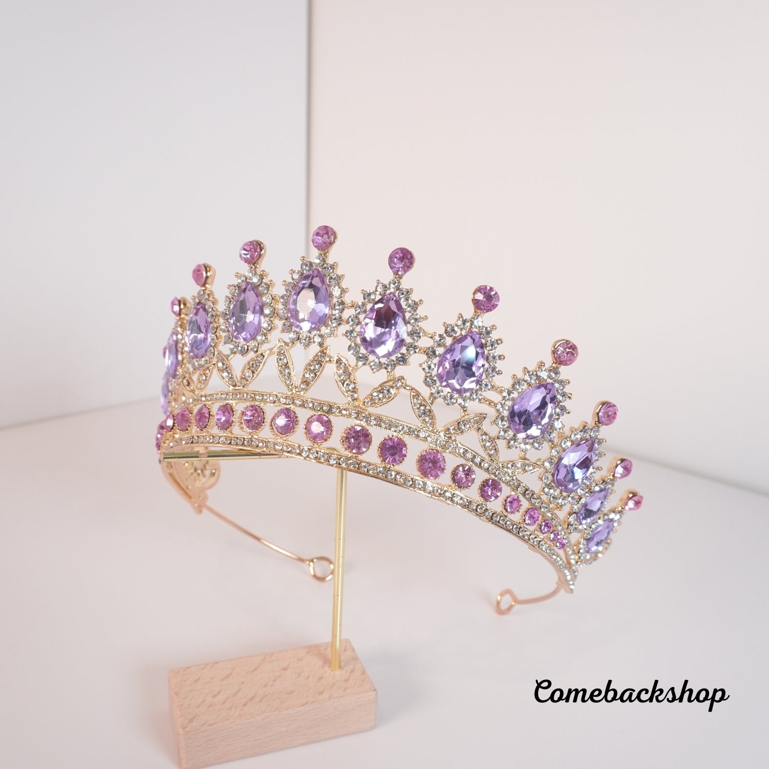 Sparkling Crystal Tiara Crown for Women & Girls - Elegant Princess Headband for Birthday, Wedding, Bride, Queen Costume | Perfect for Parties, Pageants, and Special Occasions