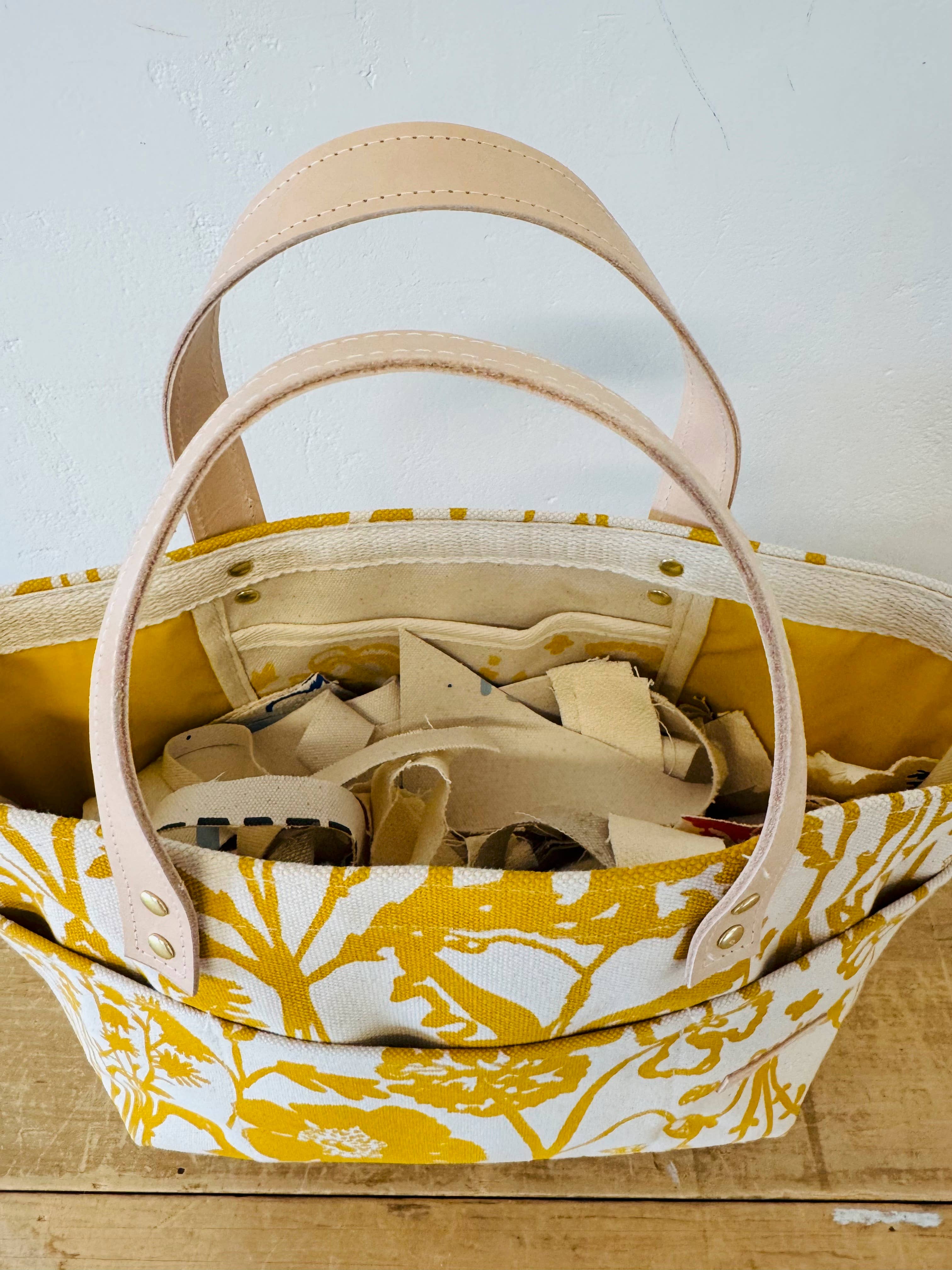 Erin Flett George Tote Bag - Stylish Canvas Flaggy Meadow Print Handbag for Women | Perfect for Work, Travel & Shopping
