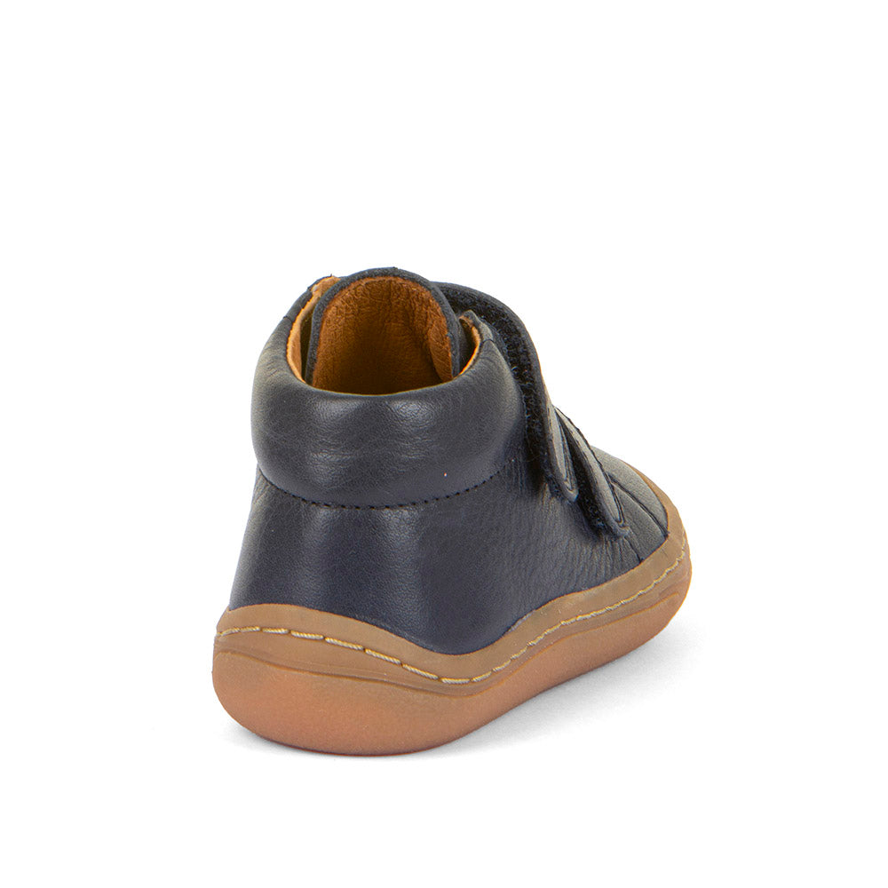 Froddo Boys First Step Lace-Up Barefoot Shoes for Toddlers - Dark Blue | Lightweight & Flexible for Early Walkers, Indoor & Outdoor Play