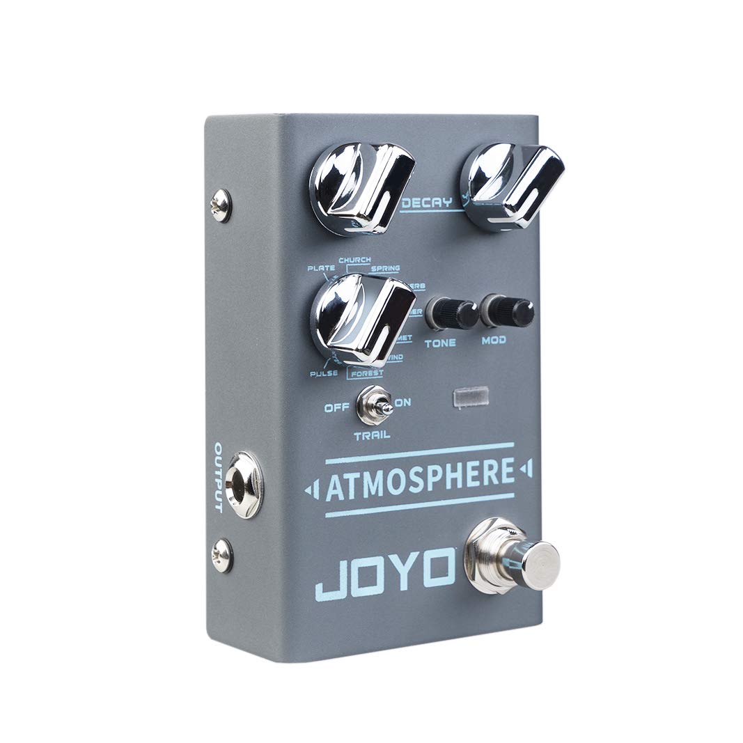 JOYO R14 Atmosphere 9 Modes Reverb Guitar Effects Pedal with True Bypass - Perfect for Live Performances, Studio Recording & Electric Guitar Sound Enhancement