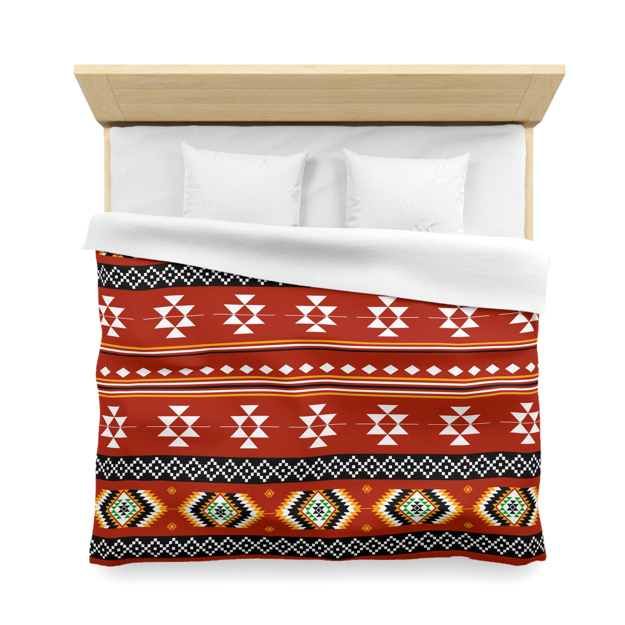 Premium Microfiber Duvet Cover Set - Soft Breathable Bedding for Queen/King Size Beds - Sahara Frontier Collection - Perfect for Cozy Bedroom Decor & Guest Room Essentials