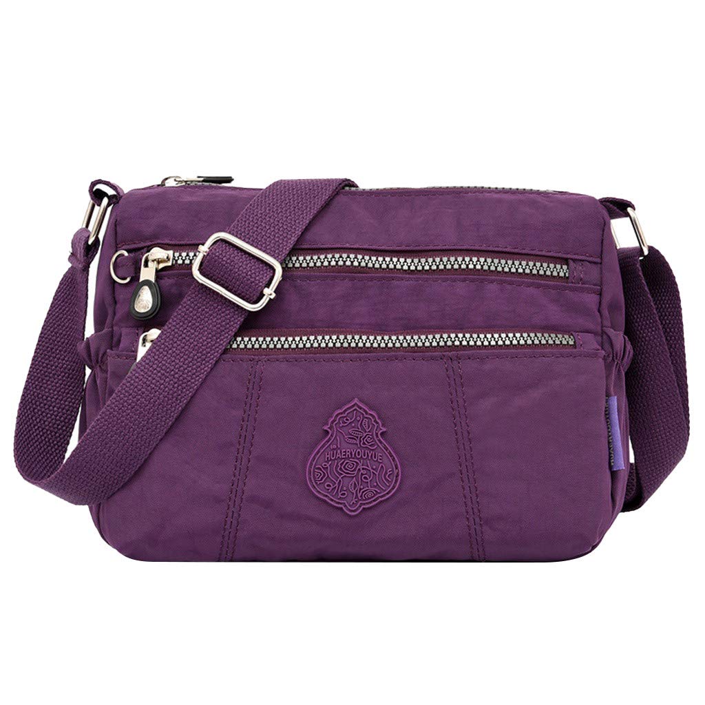 Stylish Waterproof Nylon Women's Shoulder Bag - Elegant Everyday Messenger Purse for Work, Travel & Shopping - Perfect Gift for Women & Men