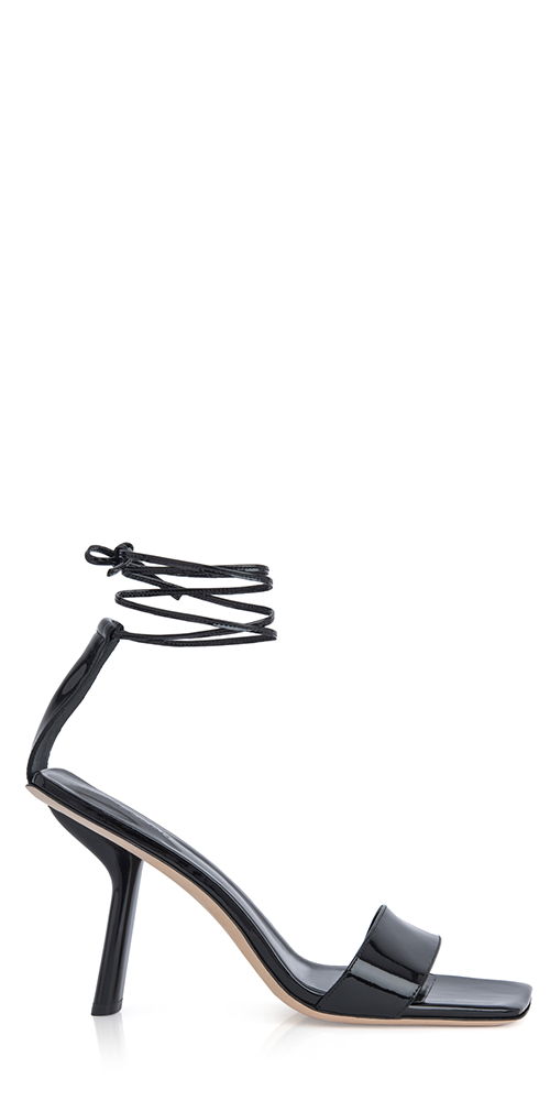 Black Patent Leather Devon Heels - Elegant Women's High Heels for Office, Party & Evening Wear - Comfortable Dress Shoes for Formal Occasions
