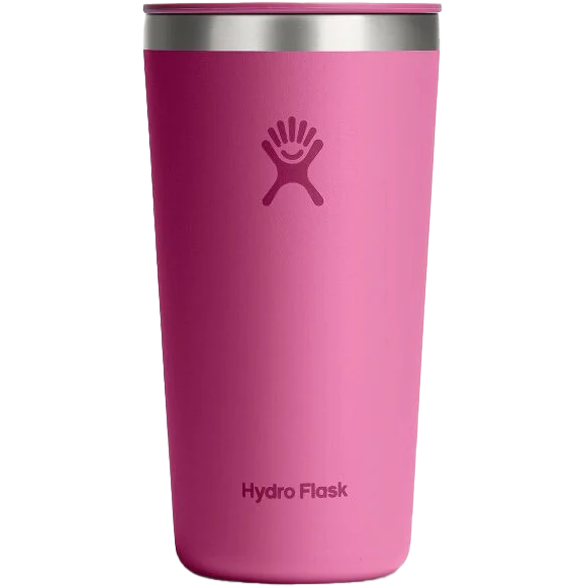 20 oz Stainless Steel All Around Tumbler with Lid and Straw - Insulated Double Wall Vacuum Cup for Hot & Cold Drinks - Perfect for Coffee, Tea, Water, Smoothies at Home, Office, Gym or Travel
