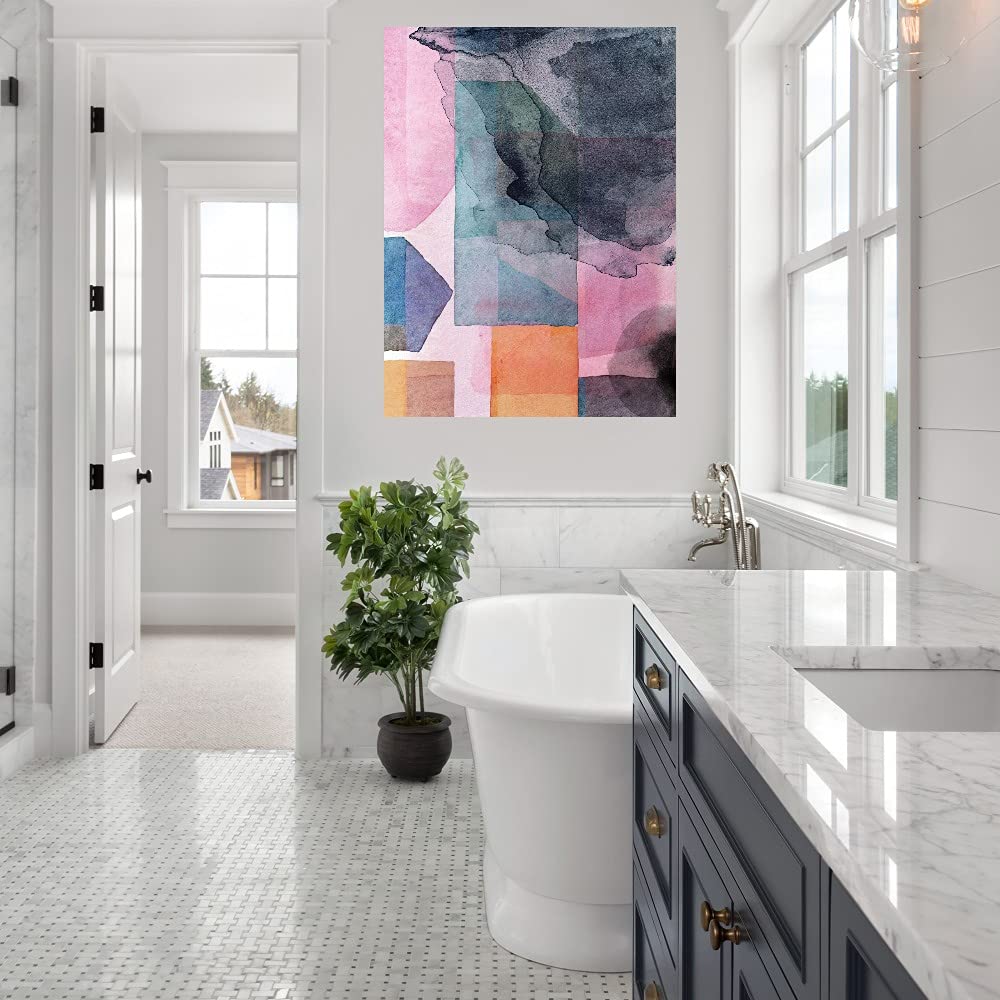 Premium Canvas Wall Art by Nikki Chu - Hand-Painted Home Decor for Living Room, Bedroom, Office & More - 24x32 Inch Ready-to-Hang Painting - Perfect for Modern Interior Design & Gift Giving