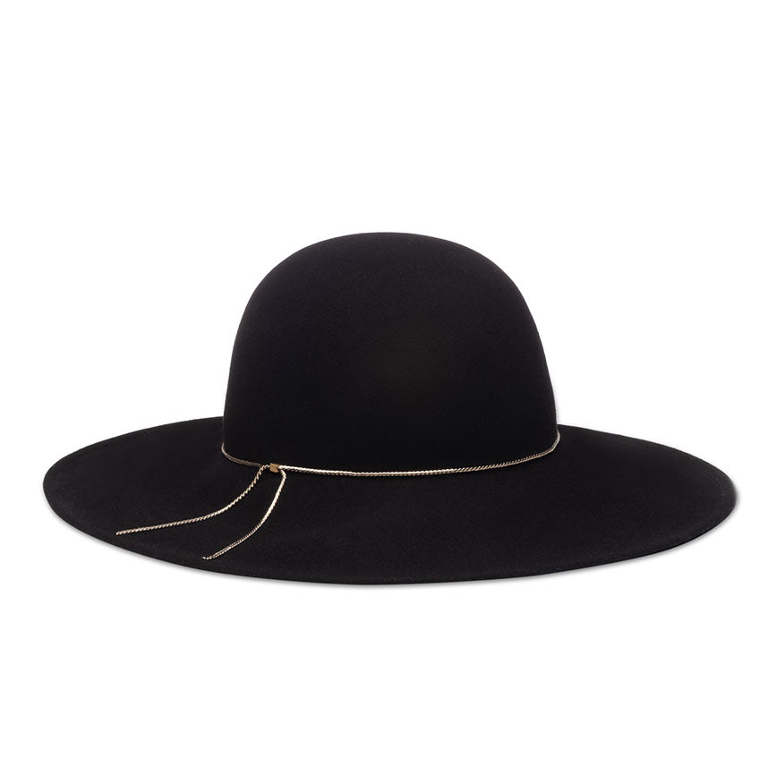 Wool Felt Round Crown Hat for Women & Men - Soft Honey Brown Winter Beanie for Outdoor Activities & Fashion