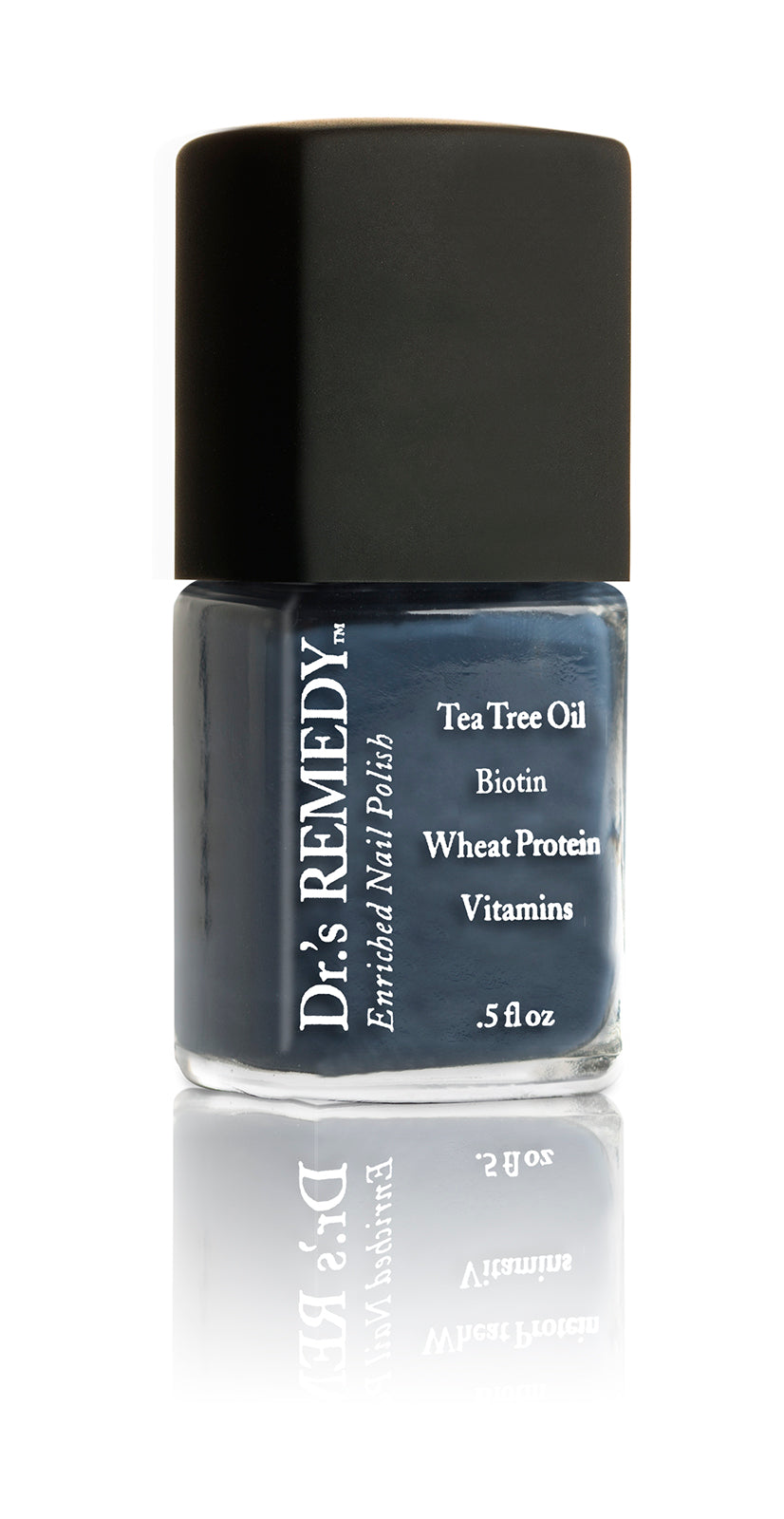 Dr.'s Remedy DEVOTED Denim Nail Polish - 0.5 fl oz Vegan & 17-Free Formula - Perfect for Manicures, Pedicures & At-Home Nail Care