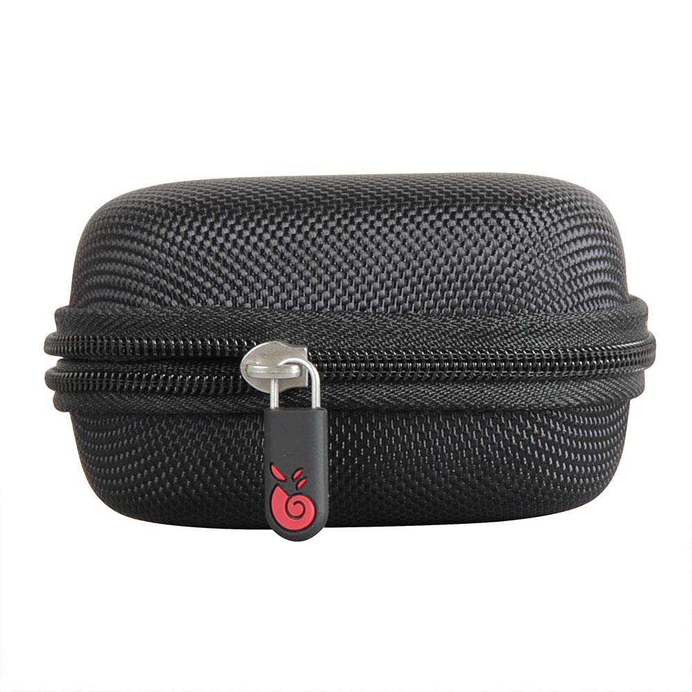 Hermitshell Protective Travel Case for Sony WF-XB700 Extra Bass Wireless Earbuds - Durable Hard Shell Carrying Pouch for Headphones (Black) - Perfect for Gym, Travel, and Daily Commute
