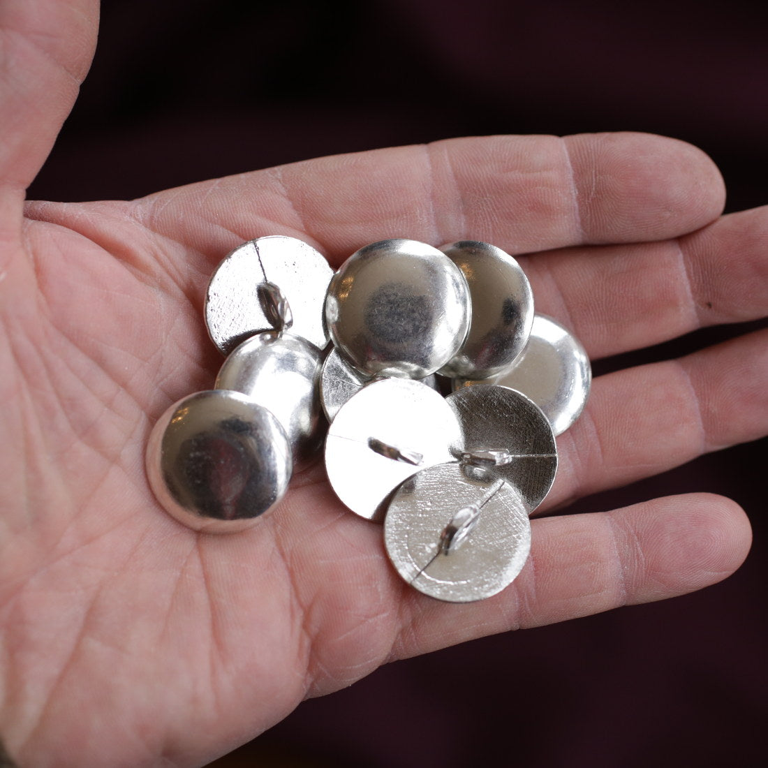 10-Pack Domed Buttons (5/8