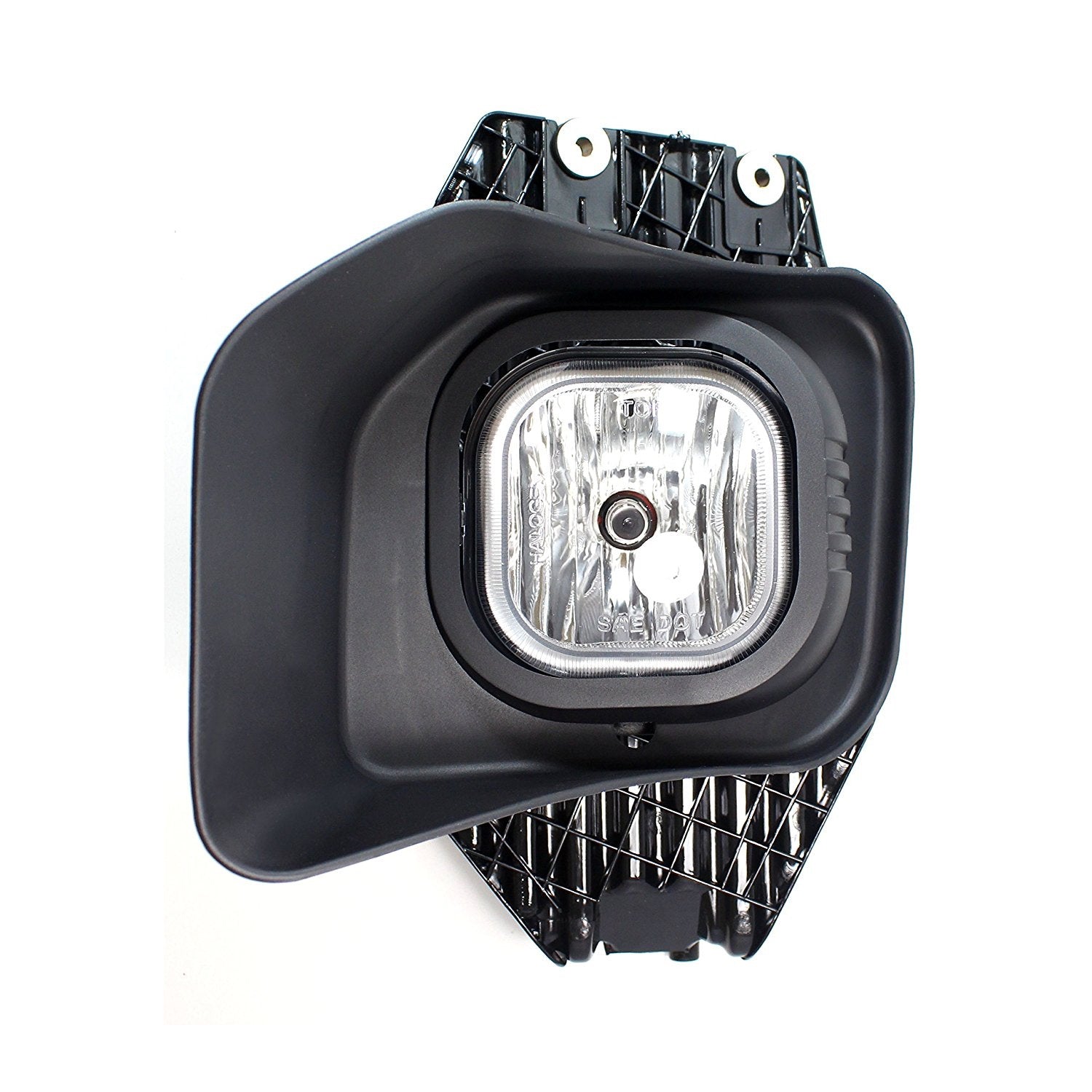 Clear Lens Fog Lights with Bezel Covers & Wiring Kit for 2011-2016 Ford F250 F350 - Durable Off-Road Lighting for Night Driving & Adverse Weather Conditions