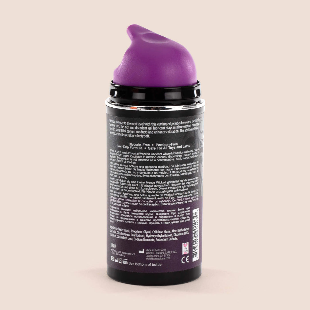 Wicked Toy Love Water-Based Lubricant - Jelly Texture for Enhanced Pleasure | Perfect for Couples & Solo Play