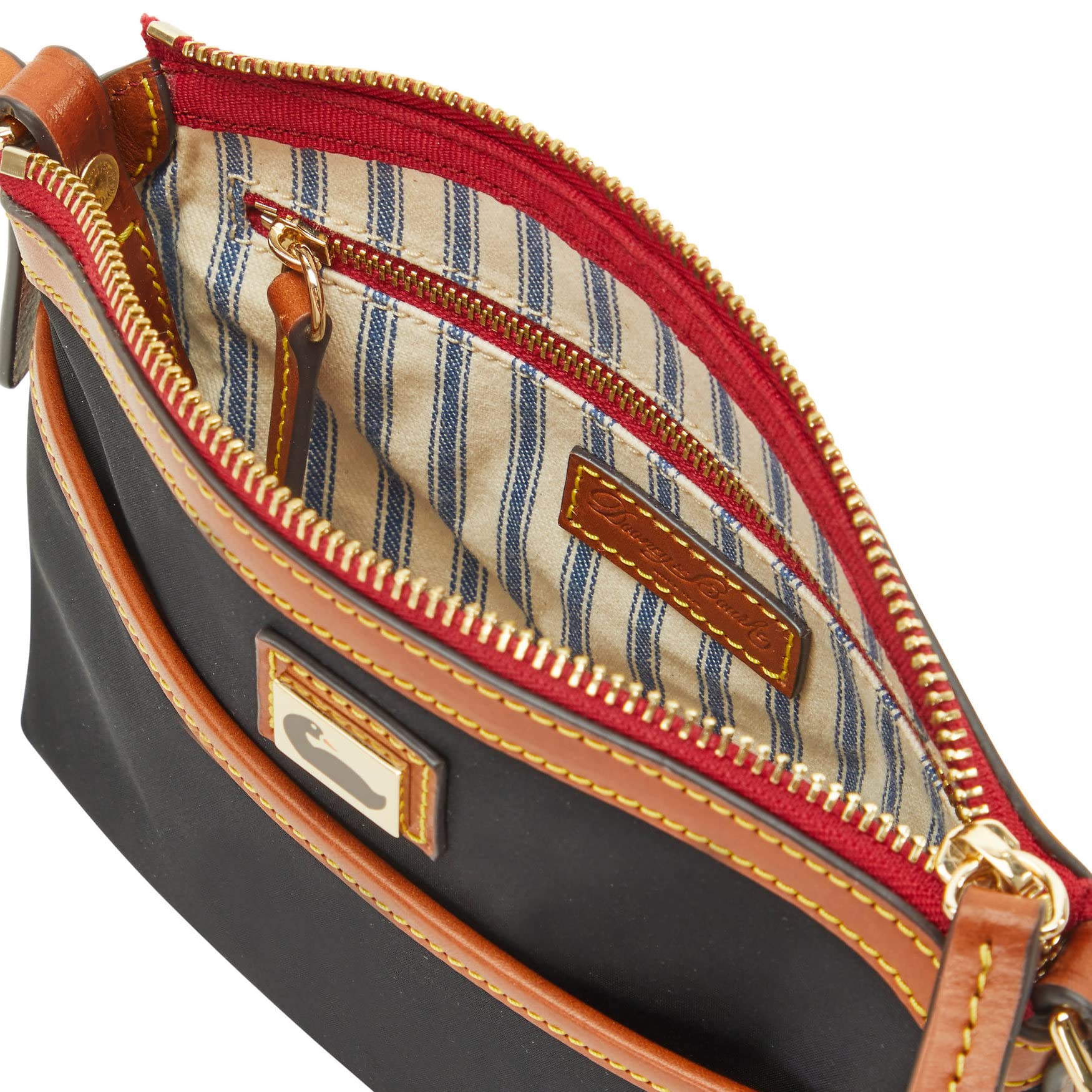 Dooney & Bourke Domed Crossbody Handbag for Women - Stylish Leather Shoulder Bag with Adjustable Strap, Perfect for Work, Travel & Everyday Use