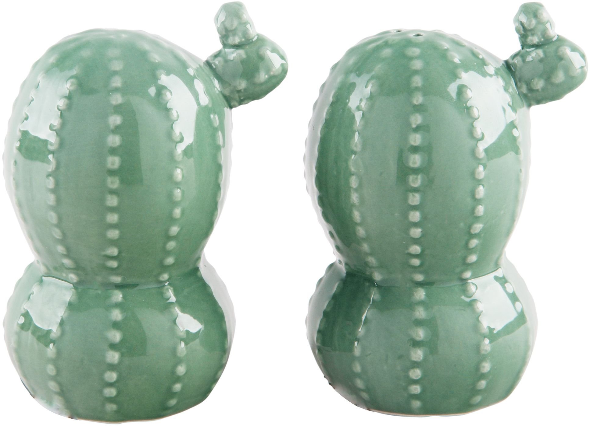 Cactus Salt and Pepper Shaker Set - 2-Piece Kitchen Essentials for Cooking & Dining | Perfect for Home, Restaurant, and Outdoor Use