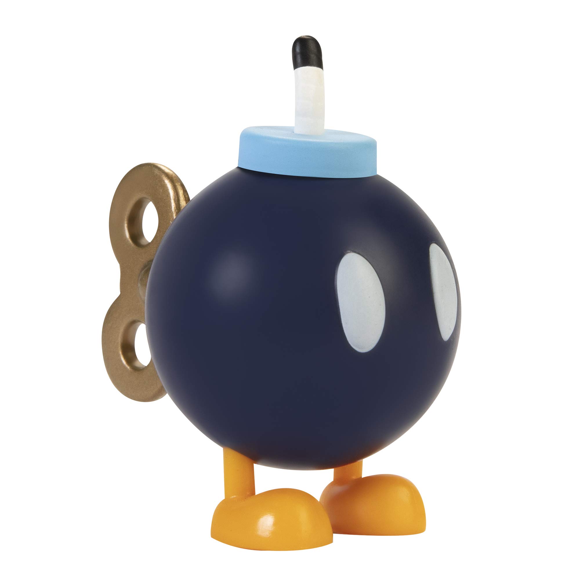 Nintendo Bob-Omb 6cm Articulated Action Figure - Perfect Gift for Kids & Collectors | Super Mario Party Game Accessory & Display Piece