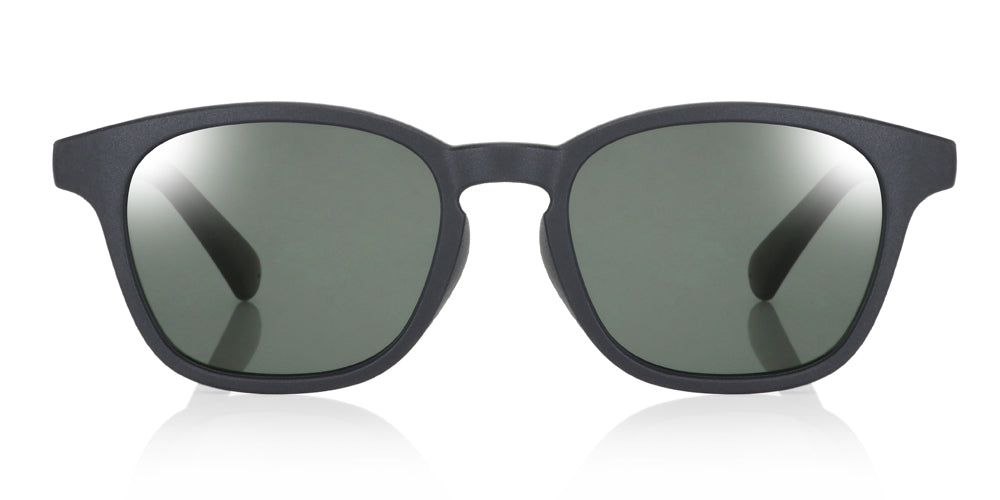 JINS x Snow Peak Rubber Sunglasses 018 - Lightweight Polarized Outdoor Sunglasses for Hiking, Fishing & Beach Activities