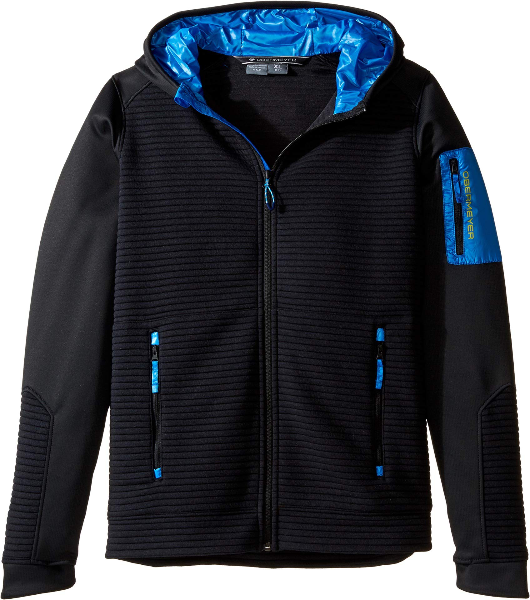 Obermeyer Men's Match Fleece Hoodie for Big Kids - Warm & Comfortable Winter Pullover for Outdoor Activities & Casual Wear