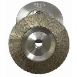 4 Flap Diamond Cup Wheel for Grinding Concrete, Granite, and Stone - Perfect for Construction, Masonry, and DIY Projects