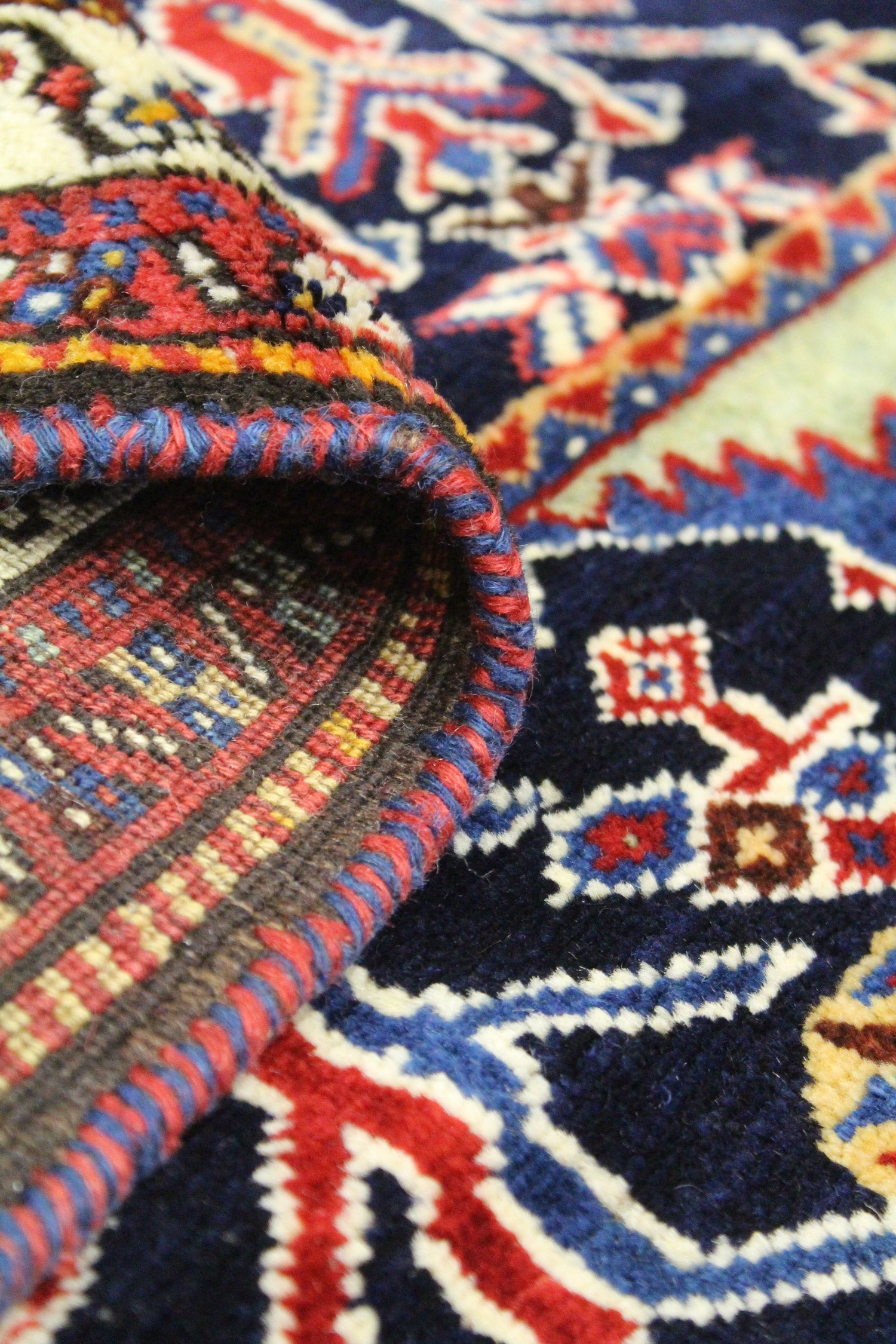 Handwoven Antique Luri Mosque Tribal Rug - Authentic Persian Oriental Carpet for Home Decor, Living Room, Bedroom & Office (J63619)