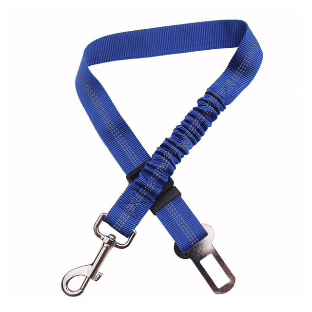 Elastic Dog Car Safety Leash - Adjustable Pet Seat Belt for Small & Large Dogs - Secure Your Pet During Travel - Perfect for Road Trips, Vet Visits & Daily Commutes