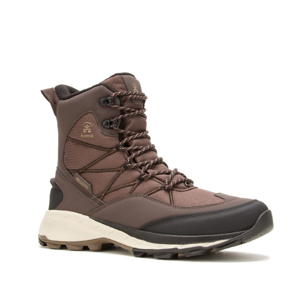 Men's Trek Ice Hiking Boots - Waterproof & Insulated Winter Boots for Snow Trekking, Mountain Climbing & Outdoor Adventures